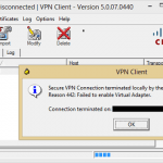 Cisco VPN – villa 442